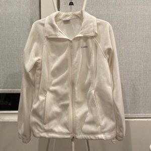 Columbia Creamy White Fleece Large